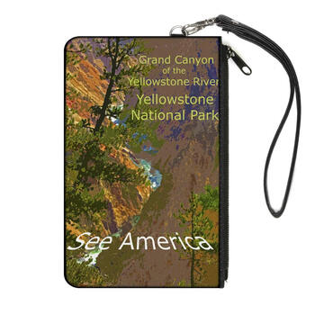 Buckle-down wallet large 20.32 x 12.70 cm assorted colors 8 x 5