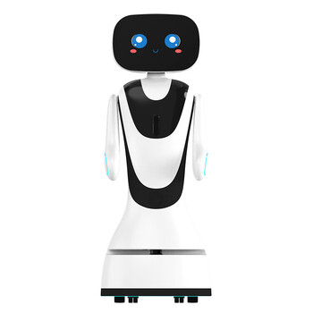 New active welcome and reception intelligent robot exhibition hall shopping mall hotel promotion automatic tour guide to explain the way white