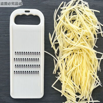 Fancychic restaurant shredder grater zucchini slicer potato grater thickened shredder tool hand guard thickened and hardened sharp hotel dedicated hotel dedicated 3mm medium wire