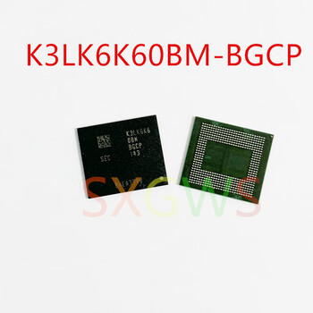 K3lk6k60bm-bgcp 496 balls, single 16g lpddr5 128gb bga running memory core, ball placement test is good k3lk6k60bm-bgcp