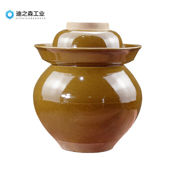 Yue changsheng wyq0370 jar sealed with lid ceramic jar water jar fermentation tank 40 catties thickened with inner lid