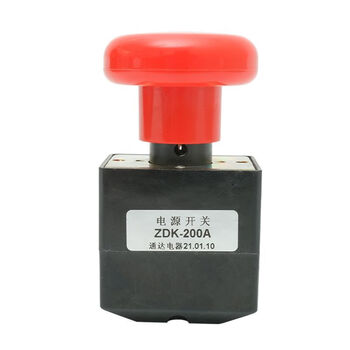 Tongda electrical appliance factory zdk-200a electric hydraulic forklift dc power off switch emergency stop button