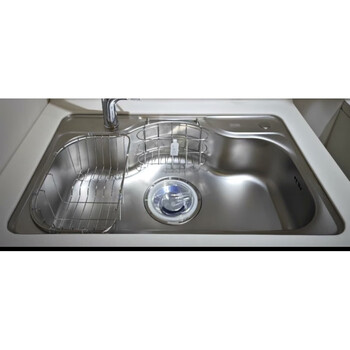 Toclas japanese-style large single-tank ass780b stainless steel sink kitchen mixed pull-out faucet sink
