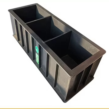 Concrete trial mold length 150mm width 150mm height 150mm material plastic shape square number of joints triple
