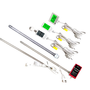 Thewarmstewart customized water-added electric heater intelligent temperature control energy-saving remote control power-saving heating tube electric heating rod thermostat mechanical knob 1800 watt set 0mm