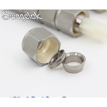 Swagelok316 stainless steel ferrule nut and ferrule assembly ss400nfsetss ss-100-nfset116
