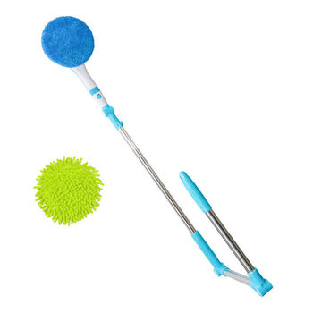 Window cleaning robot multifunctional high-rise floor mopping retractable and foldable electric charging u-shaped glass cleaning artifact electric u-shaped rod type (removable)