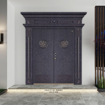 Huangshi golden shield hsjd-z1136-temple spring and autumn door armored door villa door/sq.