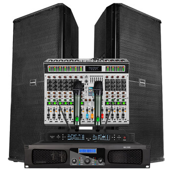 Depusheng depusheng d815 professional single 15-inch speaker set inch stage wedding outdoor conference performance hifi passive audio ktv engineering full frequency dual 15-inch luxury speaker set