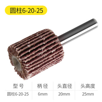 Renjuyi customized boutique nanshan impeller with handle, louver wheel grinding head sandpaper wood metal polishing grinding head electric grinding 620mm 100 pieces