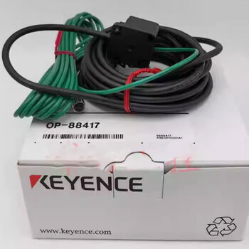 Keyence electrostatic sensor gun power cord op-88417