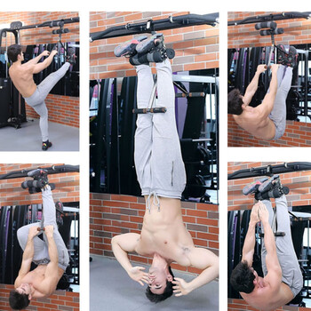 He jiagong german quality inversion machine home fitness equipment men's abdominal muscle exercise hanging back stretching inversion artifact
