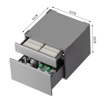 Washing machine base mobile rack free of installation washing machine base rack raised height cabinet dishwasher with drawer universal g5 gray 61x61cm 1 set