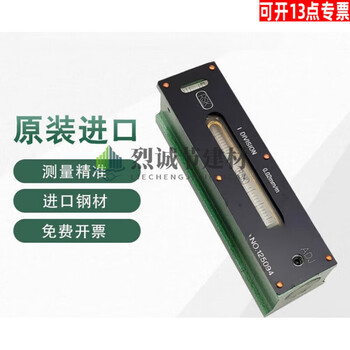 Clcey strip level bubble level measuring instrument high precision strip level 100*0.02mm