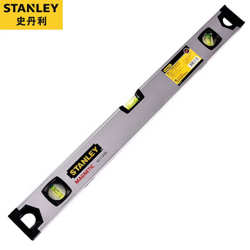 Stanley (stanley) level high-precision strong magnetic ruler industrial grade three-bubble aluminum alloy angle ruler vertical measurement tool 36 inches 42-112-23