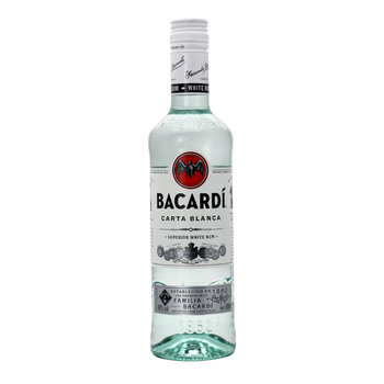 Bacardi (bacardi) genuine licensed rum cocktail mojito wine base liquor mixing and baking original original bottle imported holiday gift bacardi white rum 500ml 1 bottle