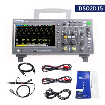 Renjuyi customized special price hantek dso2c10 dso2c15 dso2d10 dso2d15 oscilloscope double 11 special price hantek dso2d15 export european standard - invoice not included