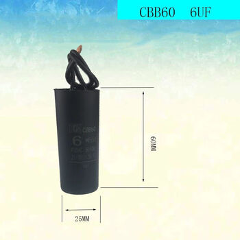 Chengliu bb60450v250v heating pump circulation pump fan capacitor 2.5/4/5/70/85uf cbb60 6uf