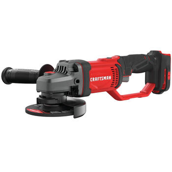 Craftsman v20 brushless angle grinder 11cm 8500 rpm metal cutting tool