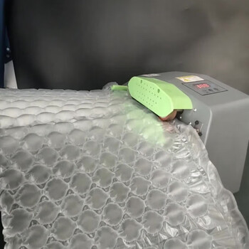 Lings thickened large bubble gourd film uninflated packaging bubble film foam packaging bubble pad shockproof buffer express bubble paper anti-fall and anti-collision 1 set of gourd film inflator