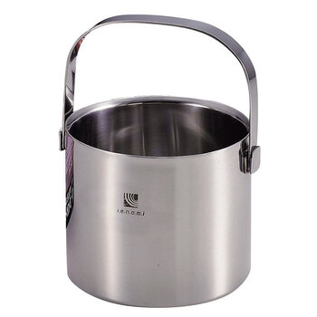 Huili deben direct mail japan direct mail ienomi pearl metal ice bucket 1.5l double-layer stainless steel k-6 not specified outer packing size 16*12.5*16.3cm