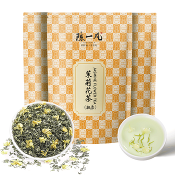 Chen yifan tea jasmine tea special grade eight jasmine snow new tea green tea hengxian jasmine special grade jasmine snow*1 bag
