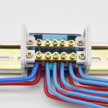 Terminal block, connector, junction box, junction box, wire splitter, one in, multiple out