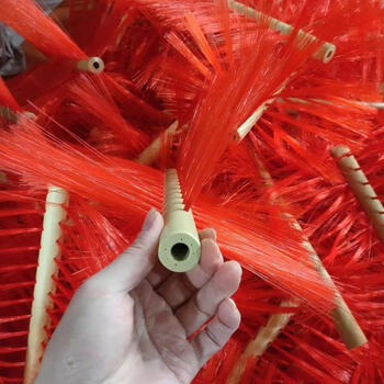 Five-gallon cover bucket washing machine brush bs-1 type pure water bucket brush durable nylon wire center brush outer brush roller center brush a nylon wire