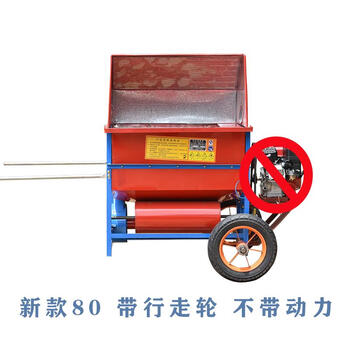 Yunqige new fully automatic small threshing machine rice threshing machine agricultural gasoline threshing machine electric sorghum threshing machine new 80 pulley does not drive