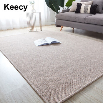 Keecy non-slip wool carpet living room bedroom nordic solid color japanese coffee table blanket chinese room bedside blanket bay window blanket
