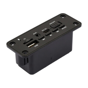 Ouhuayuan diy audio box mp3 audio amplifier 2*3w bluetooth 5.0 lossless decoding board with u disk tf card aux player