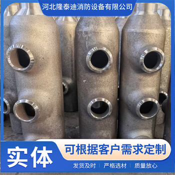 Carbon steel collecting pipe water distributor porous collecting pipe skid-mounted drawn gas collecting pipe diverter collecting pipe vent pipe dn20