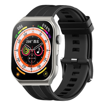 Patriot s2 smart watch huaqiangbei watch s10 men's sports health measurement heart rate blood pressure call bluetooth nfc waterproof adult outdoor sports father's day gift for dad moonlight silver