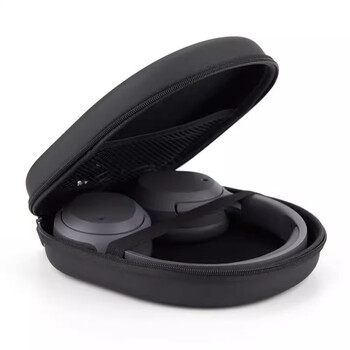 Shuyi suitable for sony head-mounted storage bag universal ch510 bag ch520 storage box anti-pressure anti-fall headset ch720n portable handbag protective cover hard box black classic headphone bag