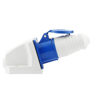 Yanben gd-y2324 industrial plug and socket connector single-phase three-wire 380v aviation waterproof 3-core 16a surface-mounted socket set