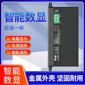 Jiu sheng 60v fast lithium battery charger high power fast charge 67.2v71.4v8a73v10 lithium iron phosphate ternary lithium 60v5a (lithium battery output 71.4v5a aluminum shell) t-shaped character hole