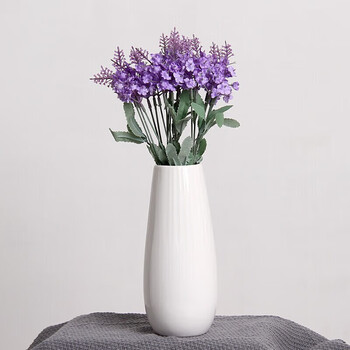 Shengshi taibao nordic ceramic vase ornaments simulation flower gypsophila vase vase decorative ornaments vertical edge 20cm