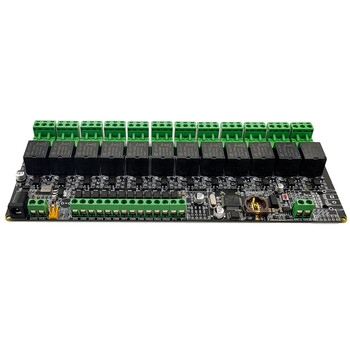 1/2/3/4/6/8/12-channel modbus relay module switching input and output rs485/ttl/plc 12-channel output + 12-channel input 24v