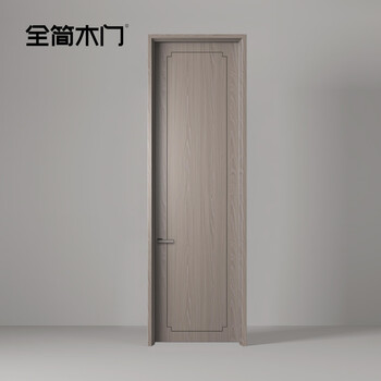 All simple wooden door set door whole house customization-qj2015 no. 30 gray walnut