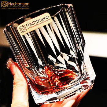 Nachtmann, germany, imported crystal glass whiskey, wine, beer cup, drink, juice and water cup set, single short arthur series 324ml