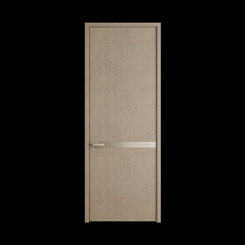 Wooden door bedroom water-painted wooden door customized mengtian wooden door interior door industrial style wooden door bedroom door qimeng jn11 white oak straight grain open 2#