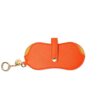 Fibreno glasses bag hanging slim specs case 15 x 7 cm fluorescent orange
