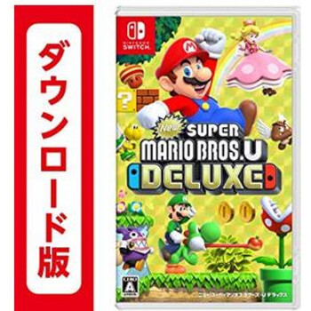 Switch game digital redemption code new super mario bros. u mario bros. dx deluxe edition standard edition hong kong server
