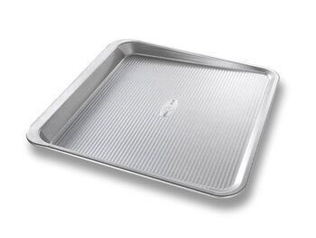 Usa pan non-stick baking pan, medium aluminum steel, easy to release baking utensils