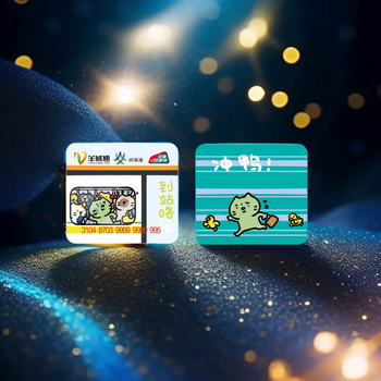 (national all-in-one card) bafang lai jin dou jinyang city pass ultra-thin card bus and subway card when you arrive at the station, rush to the duck
