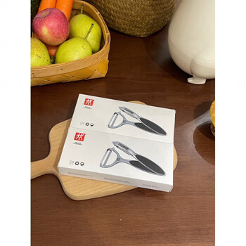 Zwilling (zwilling) german 304 stainless steel peeler and scraper household multifunctional peeling knife artifact fruit knife peeler two-piece set