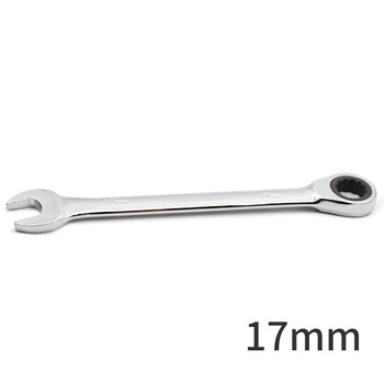 Elecall fixed head ratchet wrench 17mm quick opening dual-purpose torx wrench labor-saving industrial household et090117