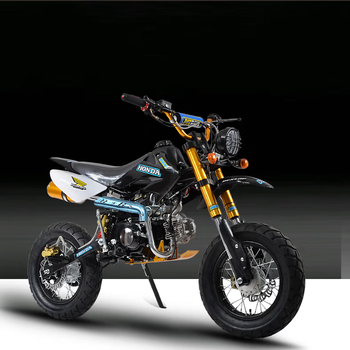 Langchuang off-road vehicle 124cc engine children's novice stunt car small high-displacement adult motorcycle off-road vehicle 12-12 road tire 110cc