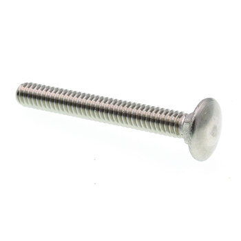 Prime-line vehicle bolts 0.635 cm x 5.08 cm 188 stainless steel 25 pcs.
