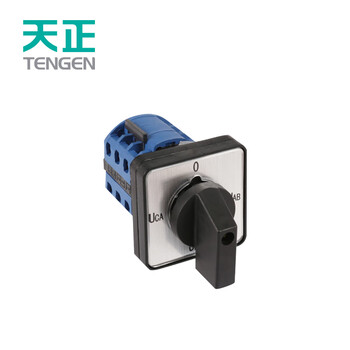 Tianzheng electric tengen universal transfer switch lw28 series rotary switch lw28-20d 222/3
